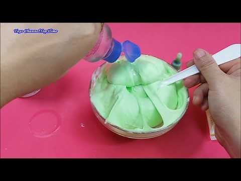 DIY FLUFFY SLIME Without Glue or Borax!! FLUFFY SLIME No Glue