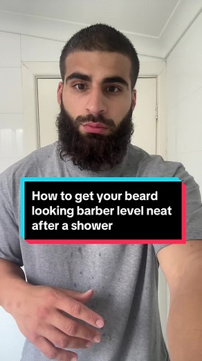 Post-Shower Beard Grooming Tips for a Flawless Look