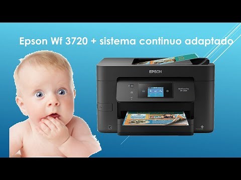 Epson Wf-3720 con sistema continuo adaptado