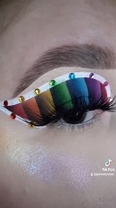 10K views · 112 reactions | This ain't your average rainbow eye look | Makeup Gallery | Facebook