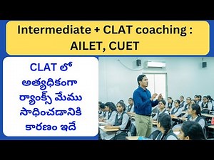 Inter + CLAT coaching in Vijayawada Sarat Chandra IAS Academy & Junior College