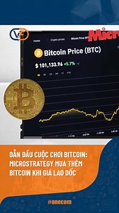 Dẫn Đầu Cuộc Chơi Bitcoin: MicroStrategy Mua Thêm bitcoin khi giá lao dốc #kinhtetaichinh #onecom #bitcoin #giabitcoin #giabitcoinhomnay #tiensobitcoin #tiendientu #bitcoingiam #tienmahoa | VIF