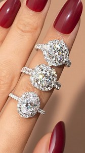 Rediscover the brilliance of your diamond with our stunning remount engagement rings, and transform it into a new symbol of love and commitment. Featured Styles: ER15046R8W44JJ, ER11986R8W44JJ, ER15015O8W44JJ | Albert's Diamond Jewelers