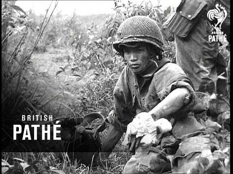 Paratroops Land At Dien Bien Phu (1953)