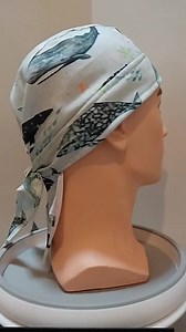 Ocean Whales Skull Cap Bandana, 100% Cotton, Bikers Helmet Liner, Surgeons Scrub Hat, Chefs Durag, or Fashion Item. Handmade Australia - Etsy Australia
