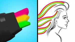 55K views · 451 reactions | Easy art hacks and painting techniques: | Smart is the New Sexy | Facebook