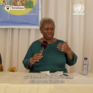 La #MONUSCO, @UNFPARDC et @ONUFemmesRDC, en partenariat avec @mingefae et en collaboration avec @Dynafecrdc0 et @rdc_cafco, ont échangé avec une centaine de femmes‍聆崙 candidates aux élections️ dans le but de les encourager à participer de manière équitable à la vie politique. | United Nations Mission in the DR Congo - Monusco | Facebook