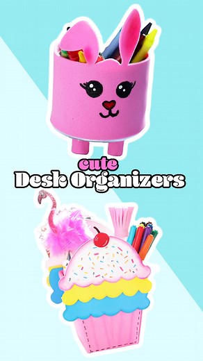 73K views · 1.5K reactions | Easy Cute Desk Orgaizer  療 #diy #diyvideos #diycraftsideas #diytutorial #diyprojectideas #easydiy #artandcraft #DeskOrganizer #organizers #pencilstand #penstandcraft #backtoschool2023 #schooldiy #schoolcraft #howtomake #tutorial | D.I.Yay | Facebook