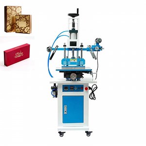[Hot Item] Pneumatic Hot Stamping Press Gold Stamping Machine for Cosmetic Box and Jewelry Case Manufacturing