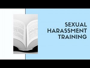 Sexual Harassment Training Video