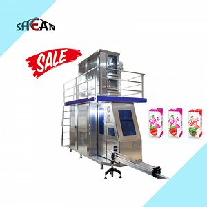 [Hot Item] 2000bph Aseptic Brick Paper Carton Milk Beverage Juice Filling Packing Machine Milk Machinery