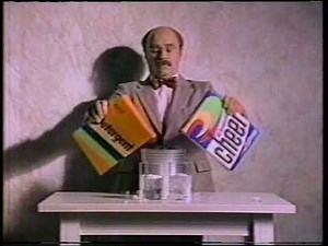 Cheer laundry detergent commercial (1988)