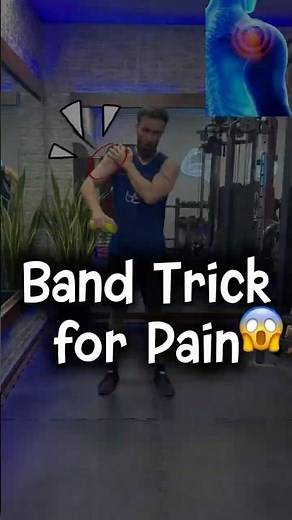 Simple Band Exercise to Reduce Shoulder Pain & Tendon Tightness ! ♻️💪🏻 ​⁠‪@MiladRahimifit‬