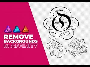 HOW TO QUICKLY REMOVE BACKGROUND IN AFFINITY PHOTO, DESIGNER AND PUBLISHER