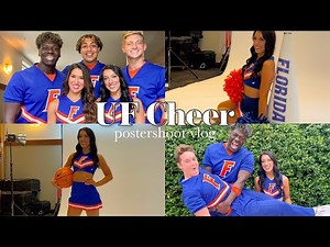 University of Florida Cheerleading Postershoot Vlog | Media Day 2022
