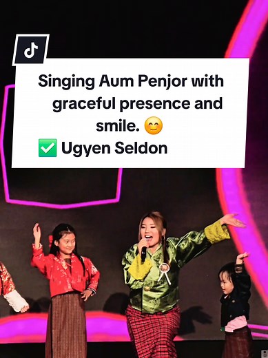 Ugyen Seldon's Graceful Performance of Aum Penjor