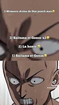 Top 5 funniest moments of Saitama 🤣