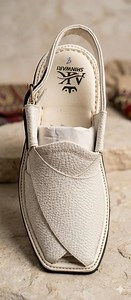 Handmade White Leather Peshawari Chappal Sandals | Traditional Pakistani Kaptaan Footwear - Etsy Australia