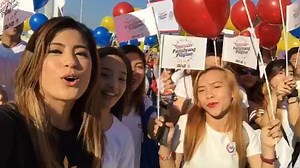 The energy this morning! 󾌧󾌧󾌧 We are ON for #Halalan2016 󾮖 #IpanaloAngPamilyangPilipino #ABSCBNStationID #BMPM @bayanmoipatrolmo | Gretchen Ho