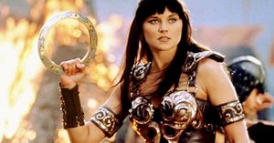 Lucy Lawless says it was "crazy" becoming a gay icon back in the '90s as Xena