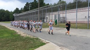 It's hot, humid, steamy and sticky outside, but that doesn't stop the next generation of Bristol County Corrections Officers from getting their physical training in. The next class of the Corrections Academy is wrapping up the first of eight weeks of training and instruction on everything from CPR and policy to communication, teamwork and physical training. Friday afternoon, the cadets were running the perimeter of the Dartmouth jail in formation and as a team. And don't think we just sit back a