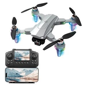 [Hot Item] Flytec T29 Brushless Optical Flow Drone 4K ESC Camera, 2.4inch Screen Controller Cool Lights for Stable Flight