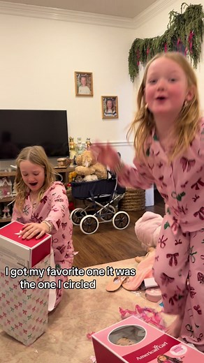 It was an American Girl Doll Christmas 💖 @American Girl #americangirldoll #christmas #fyp #momsoftiktok #presents