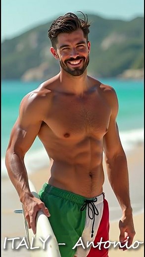 The 4 Hottest Surfers You'll See Today - ITALY and JAPAN