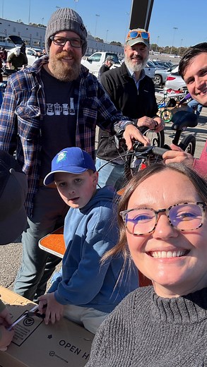 🚲☕️ The Bugle Call Team kicked off giving season by donating hot coffee to fuel the @richmondareabicyclingassoc annual Bikes for Kids program! Over 100 volunteers came together to assembly 550 bikes that will be distributed to Christmas Mother programs across Central Virginia this year. After setting up the hot coffee bar, our team jumped into the bike build for a morning of team building and giving back to our community! | Bugle Call Coffee