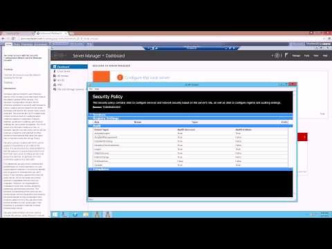 IS3340 - Lab 7 - Securing Servers with the Security Configuration Wizard and the Windows Firewall