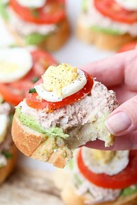 Avocado Egg Tuna Sandwich (VIDEO)
