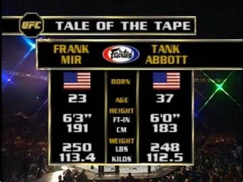 Frank Mir vs Tank Abbott