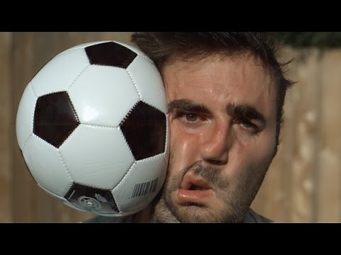 Football to the Face 1000x Slower - The Slow Mo Guys