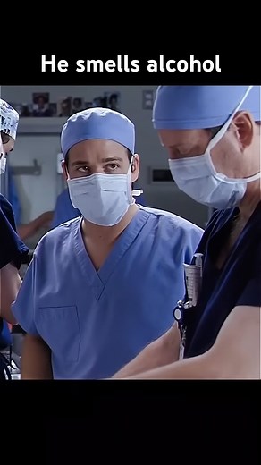 He smells alcohol #greysanatomy #Grey #movie | The medical drama