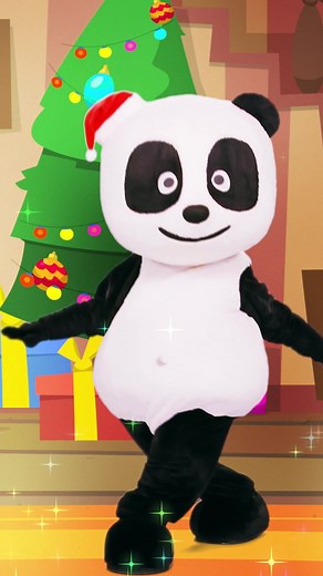 Decoração de Natal Para Crianças - Panda E Os Caricas