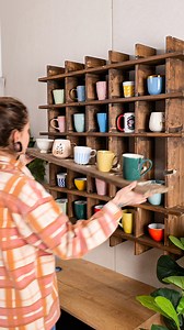39K views · 83 reactions | Mug Lovers Rejoice! Build This Charming Wall Rack | 5-Minute MAGIC | Facebook