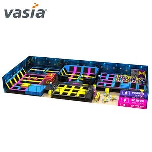[Hot Item] ASTM Approved Kids Free Zone Jumping Trampoline Park