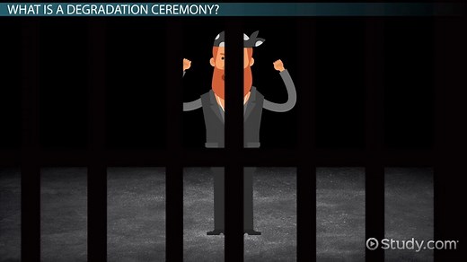 Degradation Ceremony in Sociology | Purpose & Components