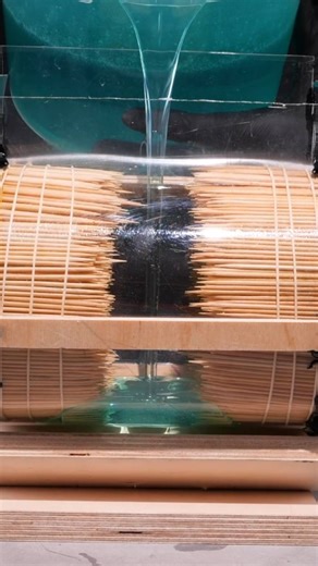 Bamboo Trapped In Resin | Bored Panda Art