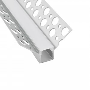 [Hot Item] 46*26mm Drywall Recessed LED Strip Profile Trimless Gypsum Plaster LED Aluminum Profile