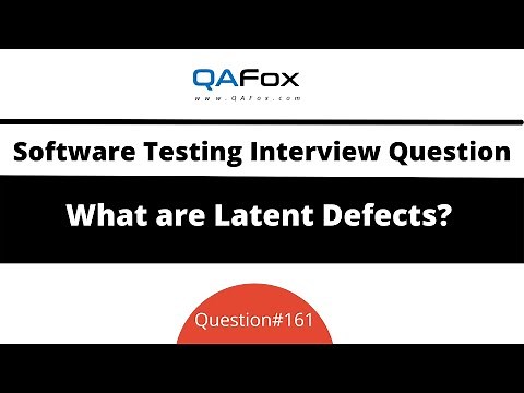 What are Latent Defects? (Software Testing Interview Question #161)