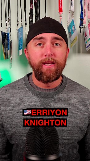 🇺🇸Erriyon Knighton wins rising star 🏆! #trackandfield #athletics #erriyonknighton | Travis Miller