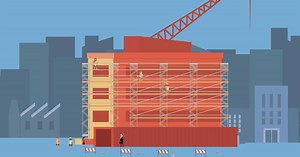 The path of a falling object isn't entirely predictable. If an item falls from a construction site, it might be blown diagonally by strong winds or bounce and deflect if it hits another structure on the way down. If the risk of a falling object can't be designed out of the build, a variety of measures beyond protective gantries and exclusion zones will better manage the risk to workers and the public. http://bit.ly/2kJIF1B | WorkSafe Victoria