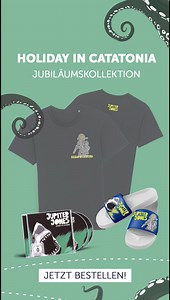 2.9K views · 16 reactions | Holiday in Catatonia wird 15 und vielleicht habt ihrs ja schon mitbekommen, dass ab dem 26.04. wirklich doll schönes Merch zu diesem Thema erhältlich ist. Vorbestellen könnt ihr jetzt schon in unserem Shop! Zur Feier der Angelegenheit, stellen wir euch in den kommenden Tagen alle Songs des Albums noch mal vor. Heute Da Leiden, Hier Leiden. Hier geht’s einmal zum Shop: https://jupiterjones-shop.de/detail/index/sArticle/7415 | Jupiter Jones | Facebook