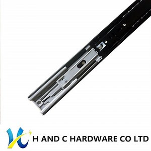 [Hot Item] Furniture Hardware Ball Bearing Kitchen Soft Close Telescopic Rails Drawer Sliders