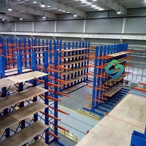 Heavy Duty Warehouse Cantilever Rack Industrial Storage Racking for Long Materials