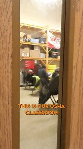 13K views · 18 reactions | As we visited the Detroit Training Center, we got a chance to look at their classrooms. This one in particular was in the midst of a class for OSHA, the Occupational Safety and Health Administration. It can be pretty boring to learn about, but they are the ones responsible for making sure everyone is safe and healthy on the job site. #detroit #construction #business #maintenance | Sanborn Construction Group | Facebook