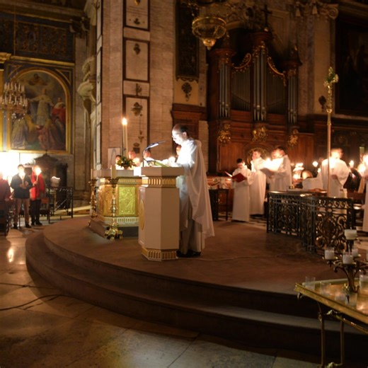 18 reactions | Retour sur la Semaine Sainte à Notre-Dame des Victoires ! Photos : Marie-Christine Bertin | Basilique Notre-Dame des Victoires | Facebook
