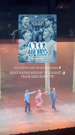 CROSS THE LINE! #BarBoysTheMusical #BarBoys #MusicalsPH #TheaterPH #PhilippineTheater | Cris John Torres