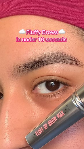 2.2K views | Brows don't have to take ages to still look fab  Fluff Up Brow Wax texturizes, fluffs, & feathers your brow hairs to give fuller lifted brows in a flash! | Benefit Cosmetics | Facebook